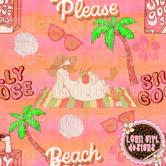 Pink silly goose