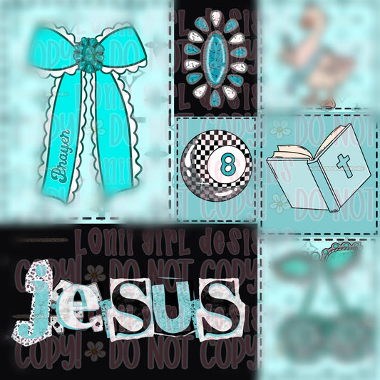 Jesus patchwork (extra)