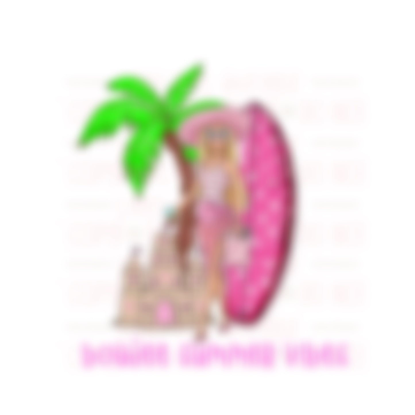 Doll beach vibe
