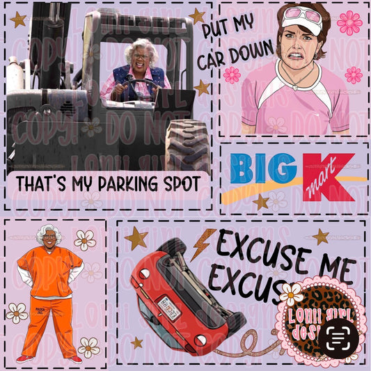 M goes to jail